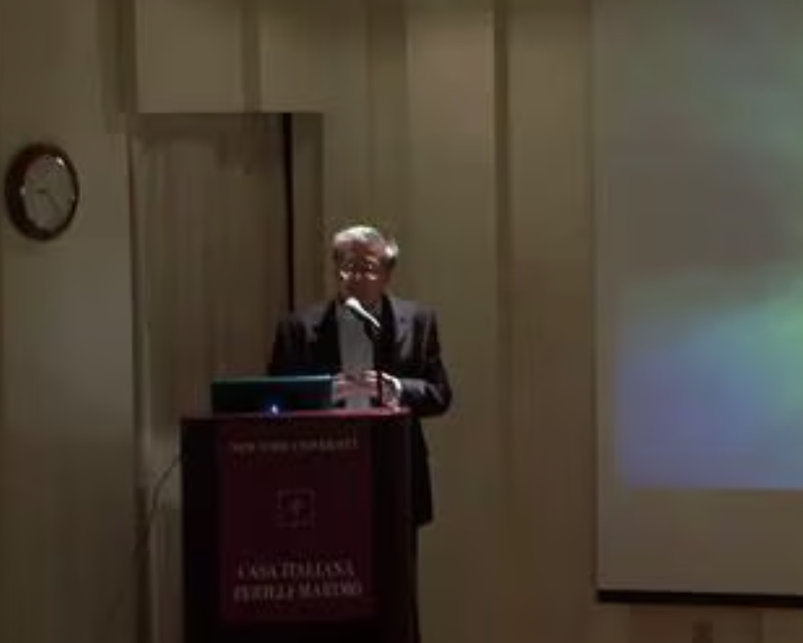 “Cosa interessa agli americani dell’Italia?” A Lecture by Prof. Stefano Albertini [2011]